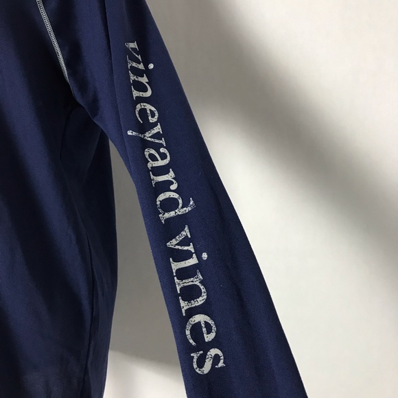 Vineyard Vines Blue Size Small Men’s Performance Long Sleeve Shirt - Picture 4 of 7